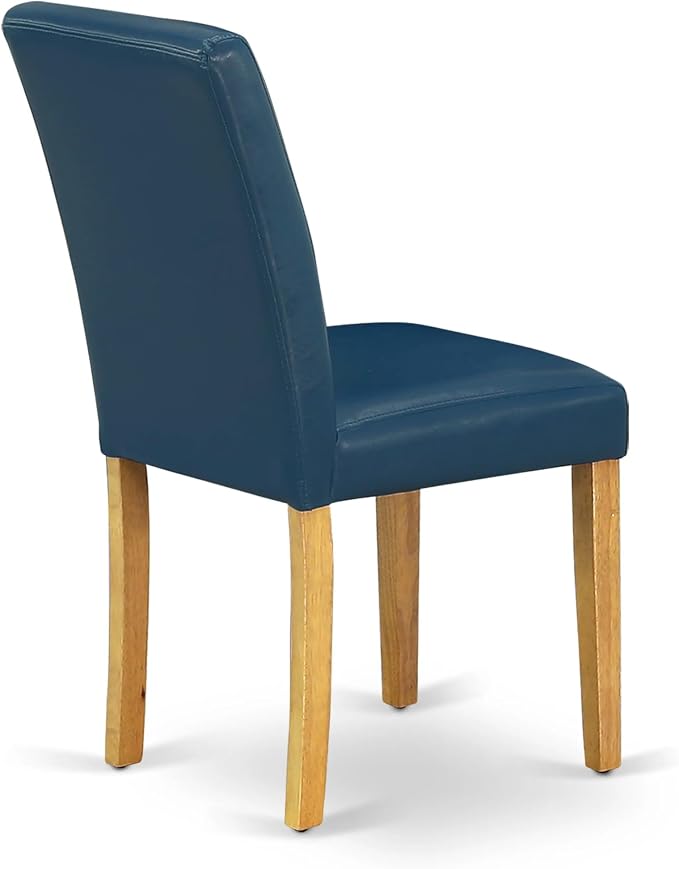 East West Furniture ABP4T55 Abbott Parson Kitchen Chairs - Image 7