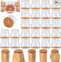 24 Pcs Chair Leg Floor Protectors by VIUME