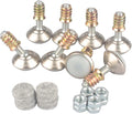 HUAYY Furniture Levelers Swivel Feet, Angle Height Adjustable, Heavy Duty by HUAYY