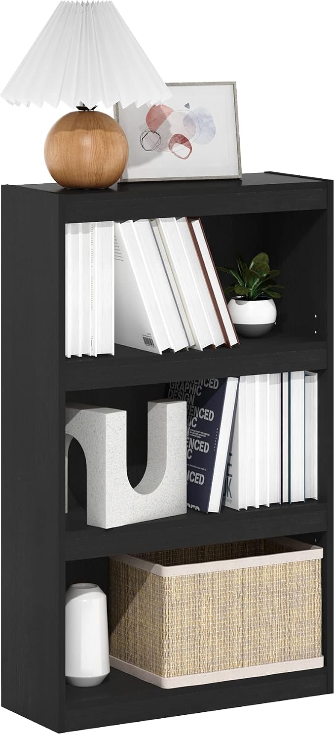 Furinno Jaya Book Shelf, 3-Tier Modern Bookshelf - Image 4