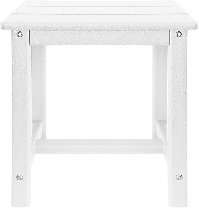GARDENSTAR Adirondack Square Side Table, one-Tier Outdoor end Table, Patio Side - Image 8