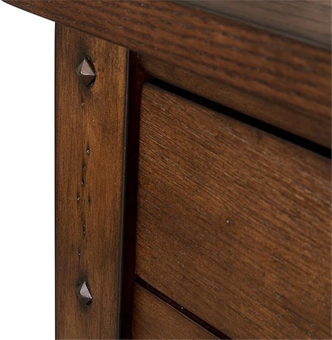 Pemberly Row Transitional Wood Chair Side Table, 26 in H x 18 in W x 18 in D - Image 7