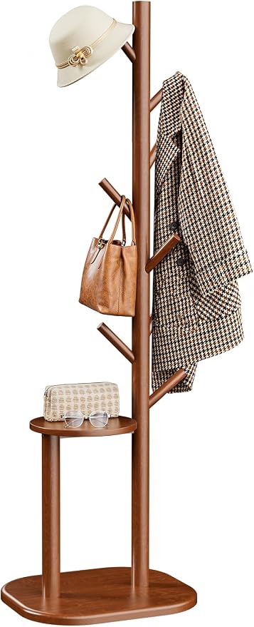Pipishell Coat Rack, Freestanding Hall Tree by Pipishell