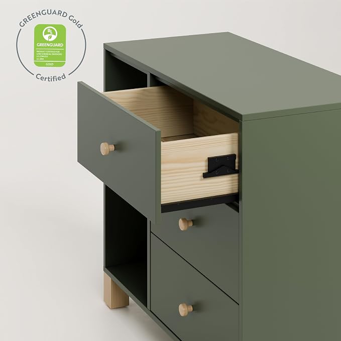 Storkcraft California 3 Drawer Combo Dresser – GREENGUARD Gold Certified - Image 6