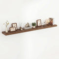 Acovy 72 Inch Floating Shelves, 3D Textured Wood Grain, Wooden Shelves by Acovy
