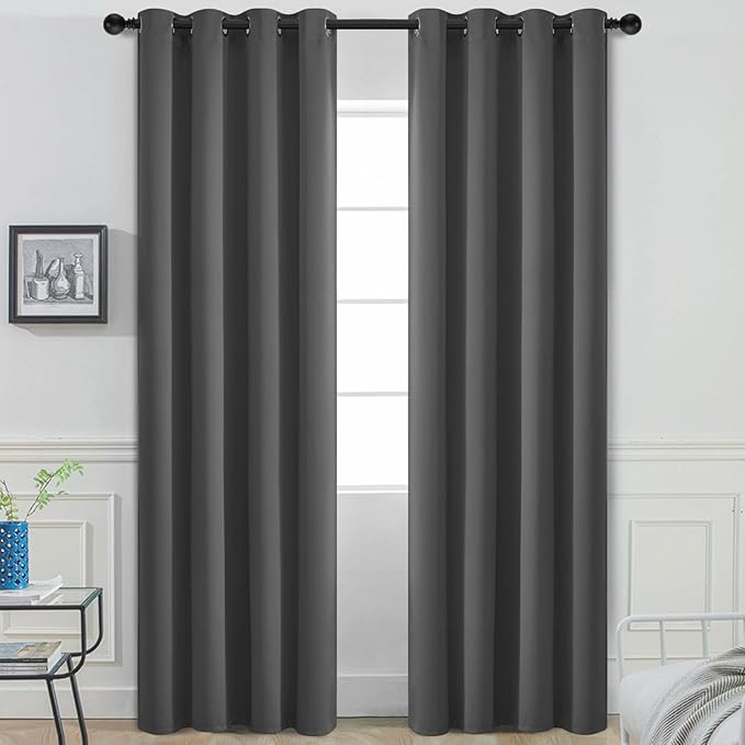 Yakamok 108 Inch Long Blackout Curtains by Yakamok