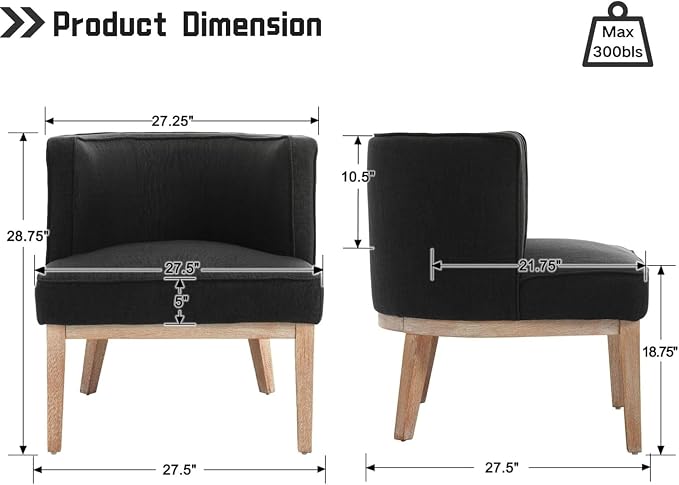 Gray Barrel Chairs Set of 2 - Image 2