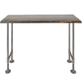 Restore by Pipe DÉCOR Live Edge Wood Console Table 48 in. x 16 in. x 34 in. by PipeD%C3%A9cor