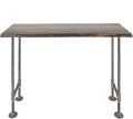 Restore by Pipe DÉCOR Live Edge Wood Console Table 48 in. x 16 in. x 34 in. by PipeD%C3%A9cor