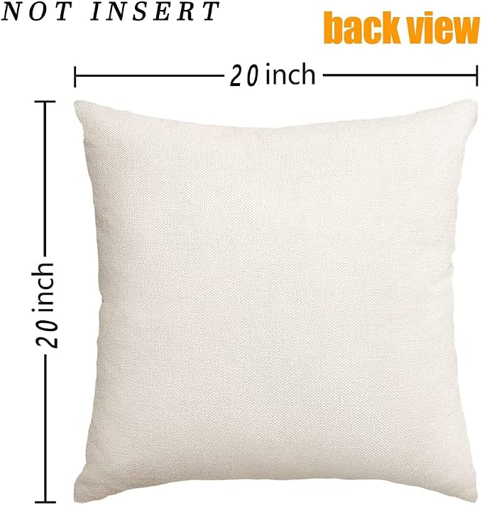 RABUSOFA Outdoor Pillow Covers 20x20 Inch, Outdoor Bird Lumbar Throw Pillow - Image 7