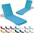 80x26x4in Lounge Cushions for Outdoor Furniture, Outdoor Lounge Chair Cushions by Odsiikly