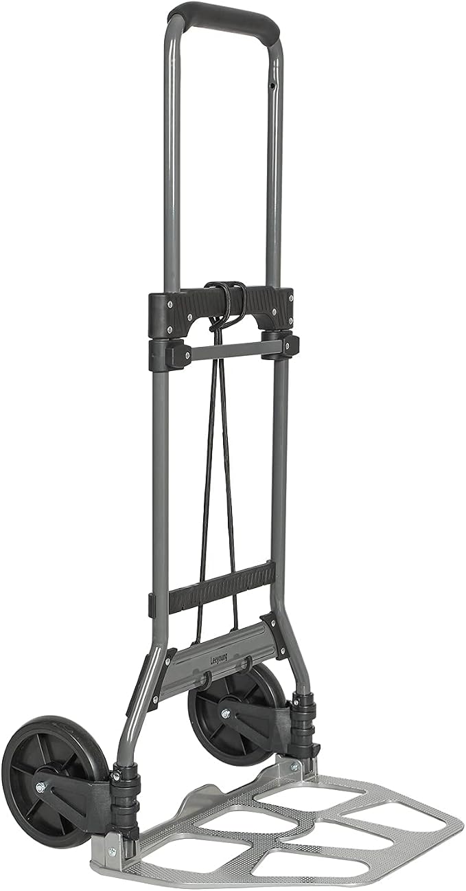 Leeyoung Folding Hand Truck and Dolly, 264 Lb Capacity Heavy-Duty Luggage - Image 8