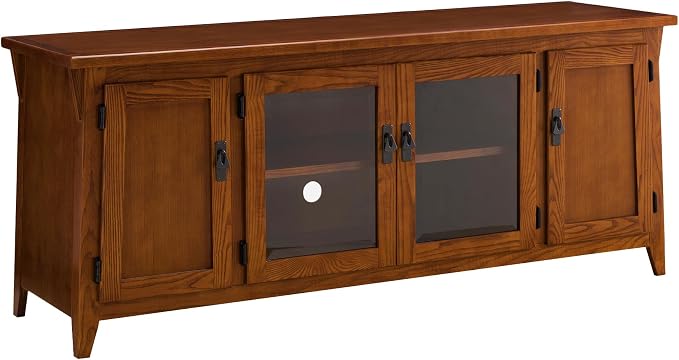 Leick Home 82560 Solid Wood Four Door TV Stand by LeickFurniture