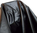 NAT Leathers™ | Black Stretch Super Soft Faux Vegan Leather PU | by the Yard by NATLeathers