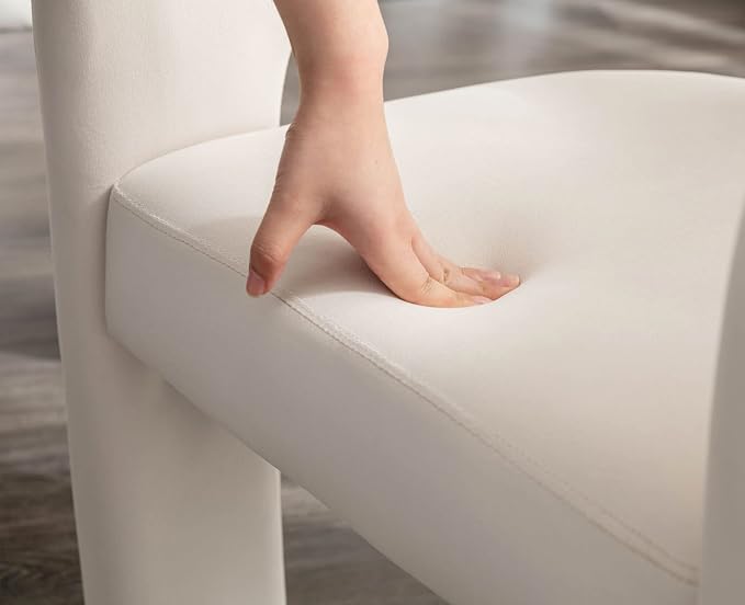 VESCASA Velvet Barrel Dining Chair - Image 9