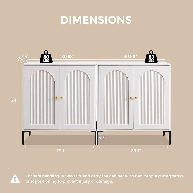IFGET Modern Buffet Cabinet - Image 2