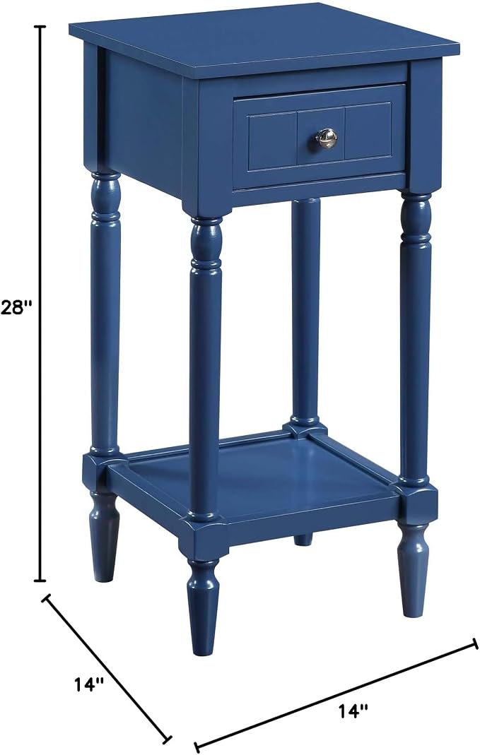 Convenience Concepts French Country Khloe 1 Drawer Accent End Table 14" - Image 3