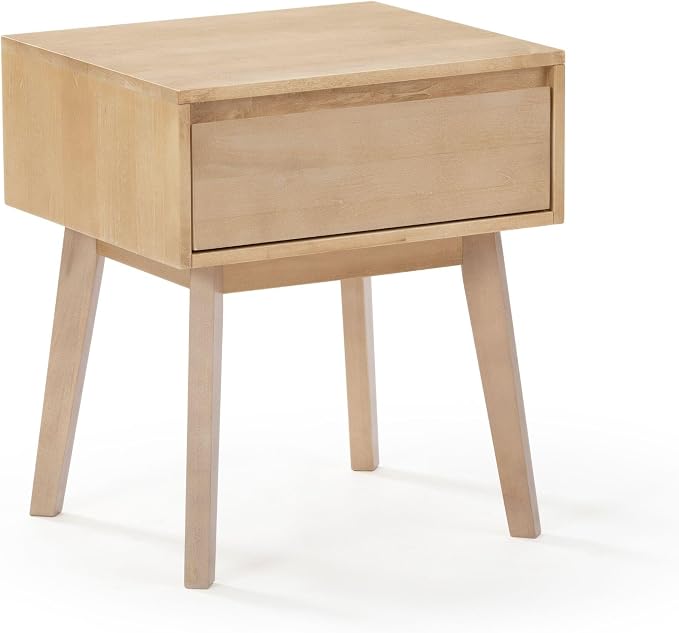 Plank+Beam Scandinavian Solid Wood Nightstand by PlankBeam
