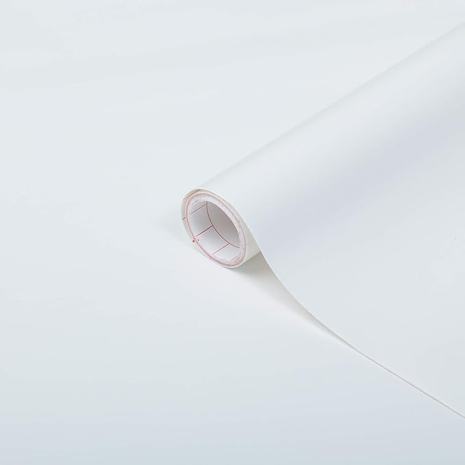 d-c-fix 346-0001 Decorative Self-Adhesive Film, Matte White by d-c-fix