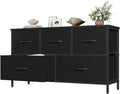 OLIXIS 5 Drawer Dresser for Bedroom, Closet Chest Organizer Furniture, TV Stand by OLIXIS