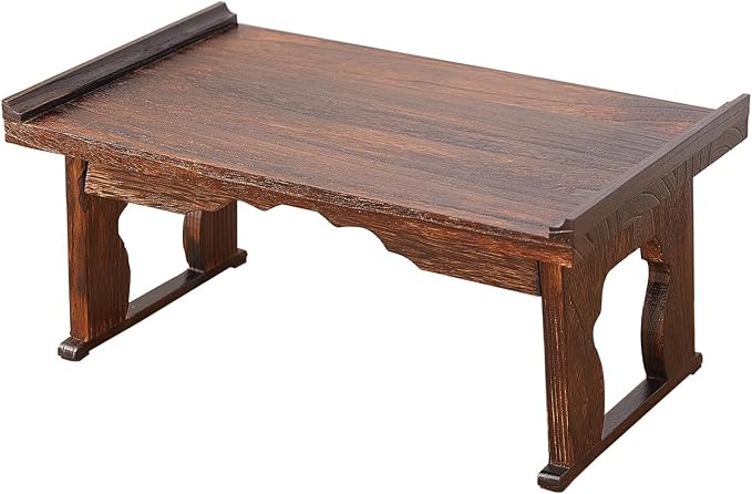 Japanese Floor Table, Small Coffee & Tea Table, Altar by GZQWDC