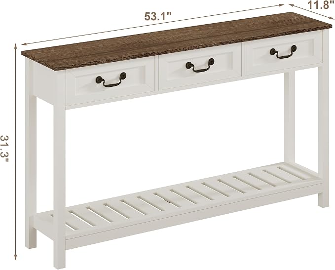 ChooChoo Farmhouse Console Table - Image 2