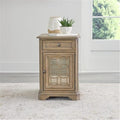 Liberty Furniture Magnolia Manor Living Room Chair Side Table Traditional by LibertyFurniture