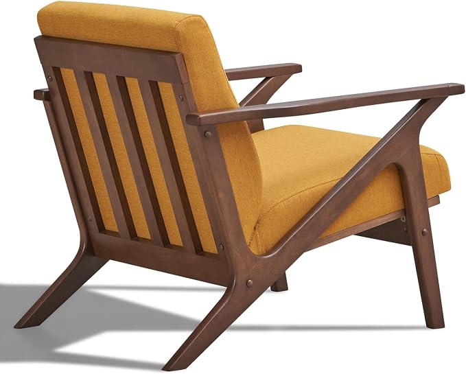 Zola Mid Century Modern Accent Chair Arm Chair: The Perfect Reading, Living Room - Image 4