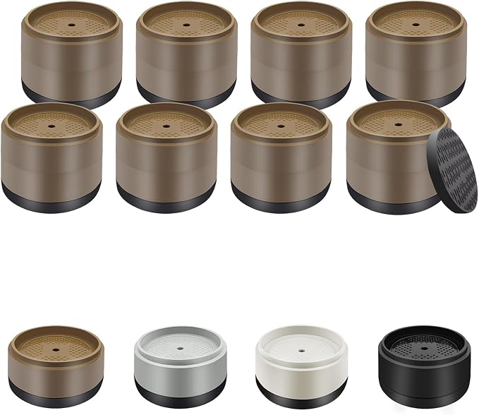 Furniture Risers Bed Risers Heavy Duty 1 inch, 2 inch, 3 inch, 4 inch Round by EnjoyLifeEnjoyHappiness