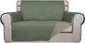PureFit Reversible Quilted Sofa Cover, Water Resistant Slipcover Furniture by PureFit