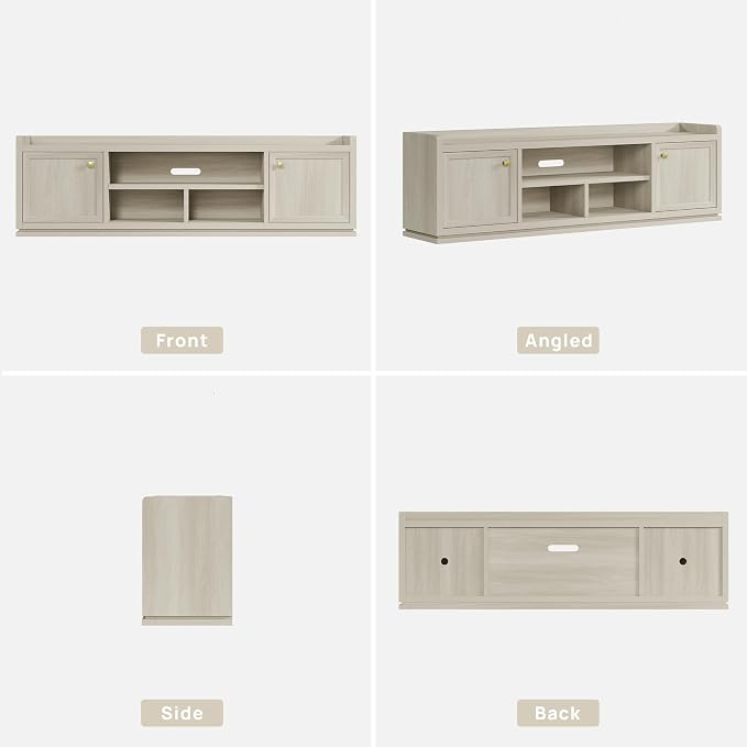 SICOTAS TV Stand Entertainment Center - Image 9