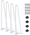 SMARTSTANDARD 16 Inch Heavy Duty Hairpin Furniture Legs, Metal Home DIY Projects by SMARTSTANDARD