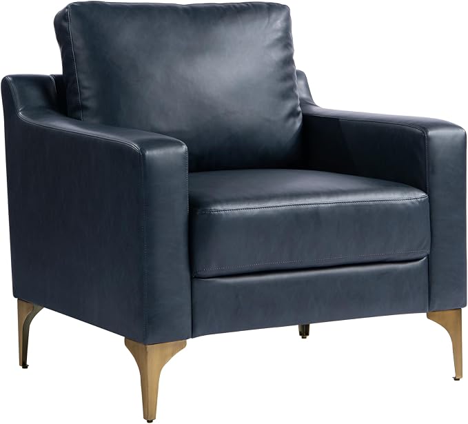 Serta Triton 33.5" Arm Chair, Transitional Modern, Dreamcoil Comfort, Metal Legs - Image 9