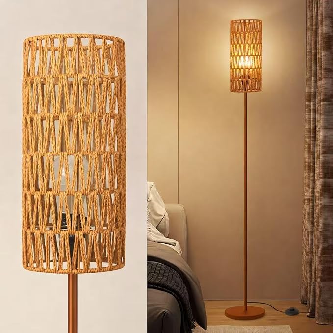 Ruiever Floor Lamp for Living Room, Farmhouse Floor lamp, Modern Standing lamp - Image 6