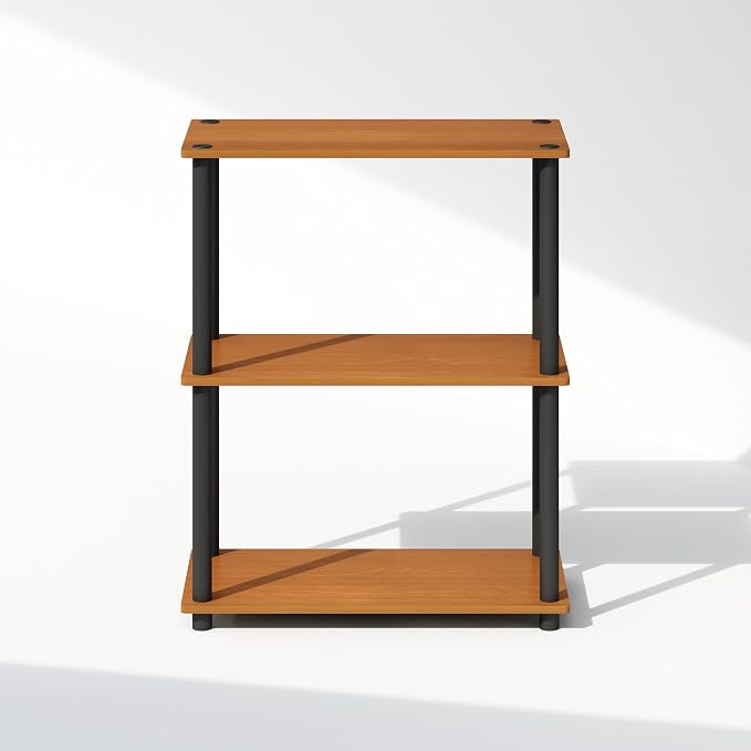 Furinno Turn-N-Tube Book Shelf, 3-Tier Bookshelf, Bookcase - Image 6