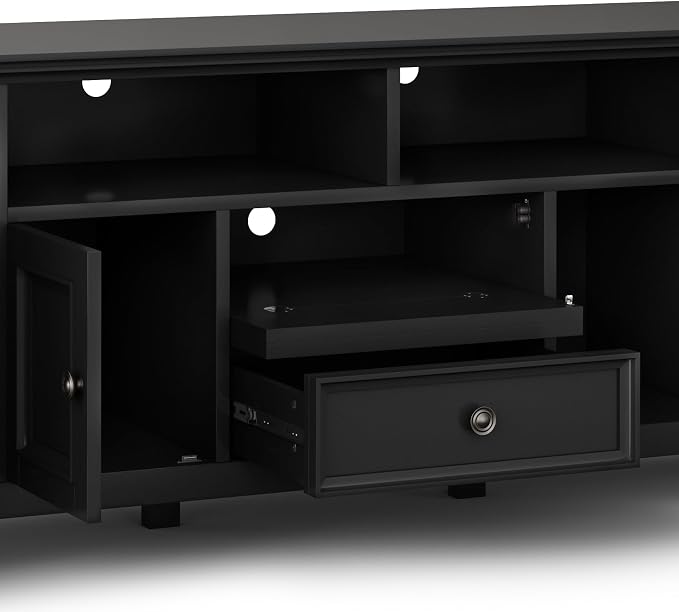 SIMPLIHOME Amherst TV Stand and Bookcase Bundle - Image 9