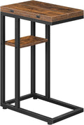 HOOBRO Foldable C Shaped End Table, C Shaped Side Table by HOOBRO