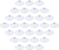 30 Pack Glass Table Suction Cups - 45mm Rubber Suckers by Qjaiune