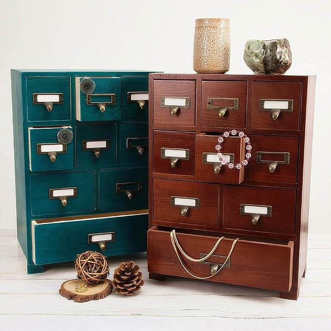 Apothecary Drawers Wooden Apothecary Cabinet - Image 7