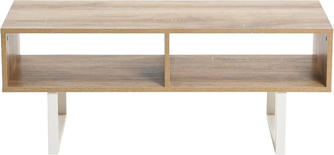 Household Essentials Jamestown TV Stand Coffee Table - Image 6