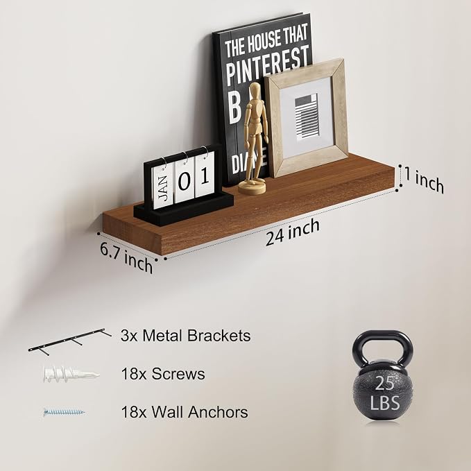 SAUMONIERES Floating Wall Shelves - Image 3