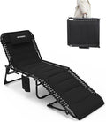 Outdoor Folding Lounge Chair Padded by WKFAMOUTCAMP