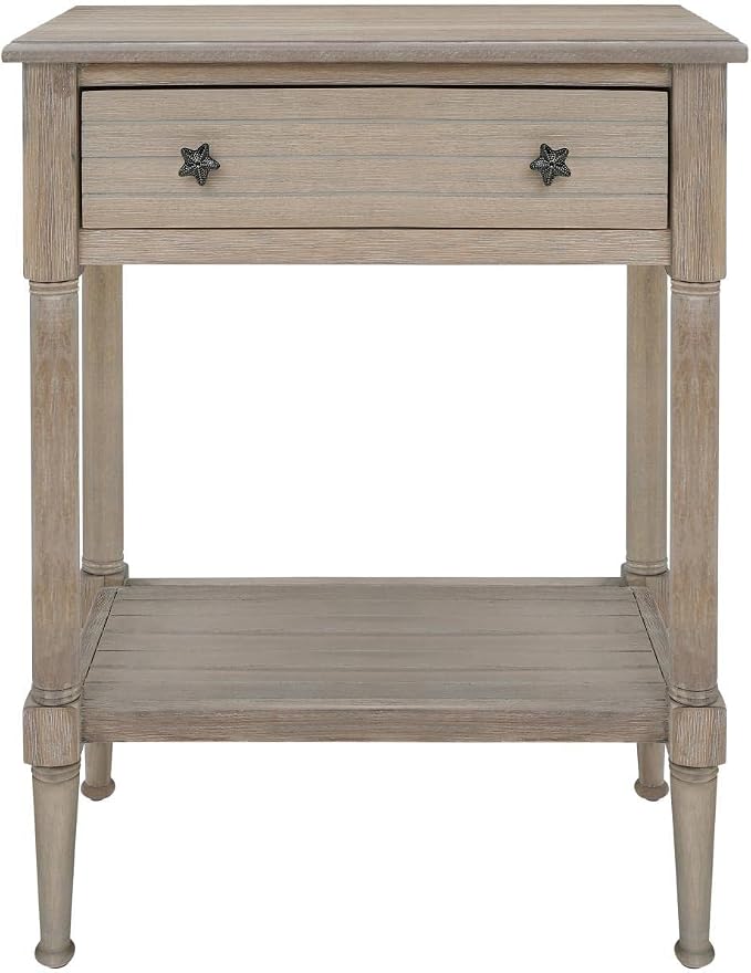 Linon Seaboard Accent Table Natural by Linon