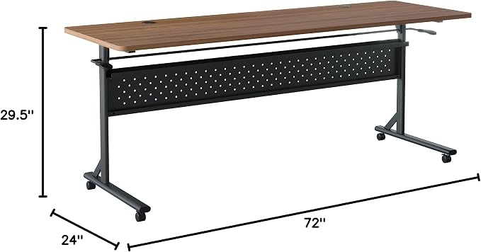 Lorell Shift 2.0 Flip & Nesting Mobile Table - Image 8