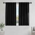 PONY DANCE Blackout Curtains for Bathroom by PONYDANCE
