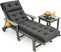 Outdoor Chaise Lounge Cushion, Waterproof 74.4x22x4.7 Inch Thick Cotton Filled by PALHMLIY%E2%80%93ElevateYourEscape