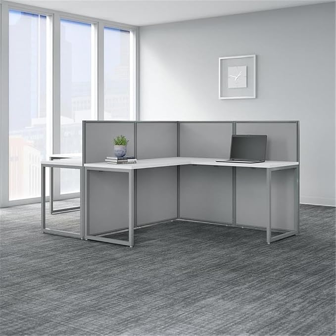 Bush Business Furniture Double Cubicle Desk - Image 2