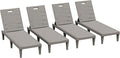 Greesum Outdoor Chaise Lounge Chairs Set of 4 by BuynowfromGreesum