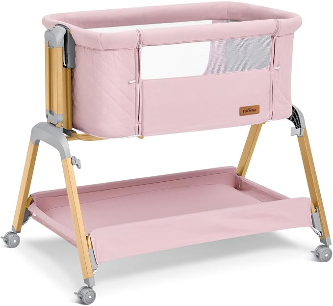 TotRun Bassinet Bedside Sleeper, Rocking Bassinets by TotRun