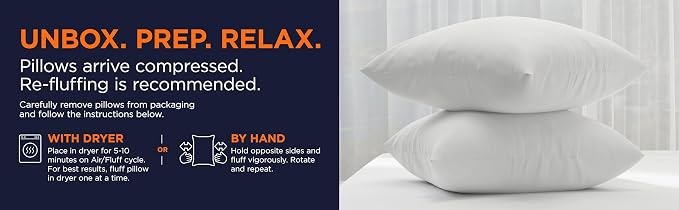 Amazon Basics Long Body Pillow for All Position Sleepers, 20 x 54 inches - Image 4